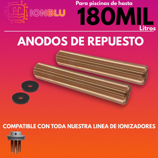 Juego De Barras De Cobre P/ Ionizadores Ionmaster